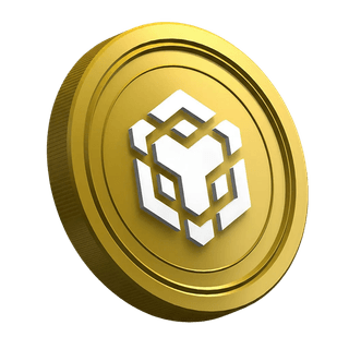 Jeton de cryptomonnaie Binance BNB illustré sur la page du guide destiné au nouveau trader